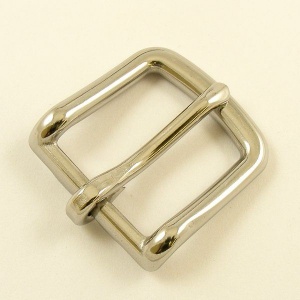 Stainless Steel Belt Buckle 25mm (1 inch) - artisanleather.co.uk