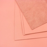 TO CLEAR 0.6mm Baby Pink Cow Nappa 30cm x 60cm