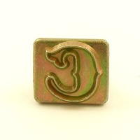 19mm Decorative Letter C Embossing Stamp