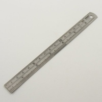 6 inch 15cm Metal Ruler