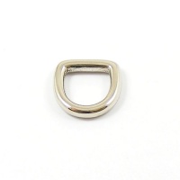 12mm 1/2'' Nickel Plated Rounded Deep D Ring