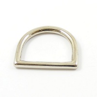 25mm 1'' Nickel Silver Deep D Ring