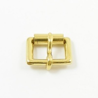 16mm 5/8'' Cast Brass Single Roller Buckle