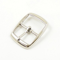 TO CLEAR 32mm Lightweight Whole Belt Buckle Nickel Plate