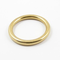 TO CLEAR Cast Brass Ring 45mm