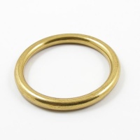 TO CLEAR Cast Brass Ring 50mm