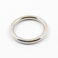 O Ring Nickel Plated Steel 25mm  1 inch
