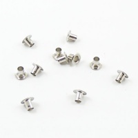 3.5mm Nickel Plated Eyelets / Grommets - Small