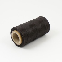 0.8mm Waxed & Braided Thread Dark Brown 300M