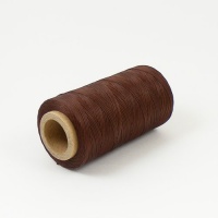 1mm Waxed & Braided Thread Chestnut Brown 200m