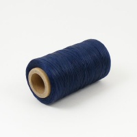 1mm Waxed & Braided Polyester Thread Blue 200m