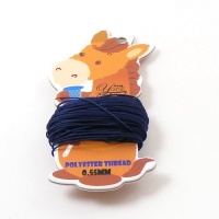 0.55mm Yue Fung Polyester Thread Navy 8 Metres
