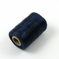 0.8mm Waxed & Braided Thread Dark Blue 100M