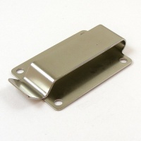 Belt Holster Spring Clip - Nickel Plated - Wide Backing