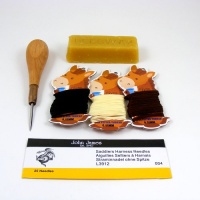 Simple Leather Stitching Kit - Synthetic Threads