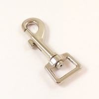 19mm Nickel Plated Trigger Clip Square Eye