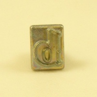 HALF PRICE 12mm Lower Case Letter b Embossing Stamp